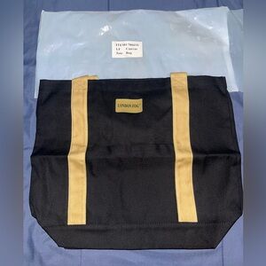 NWOT *VINTAGE* London Fog Canvas Tote